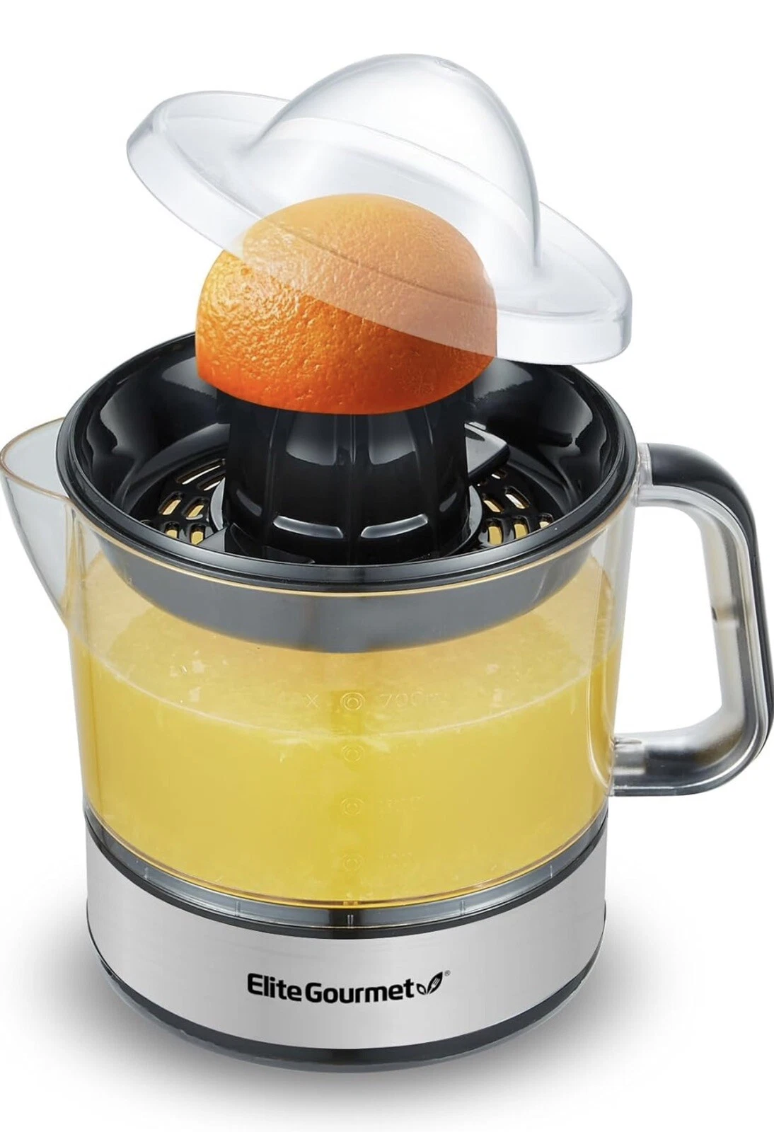 Citrus Juicer, ETS623 BPAFree Electric, Compact, Large Volume, Pulp Control 24oz