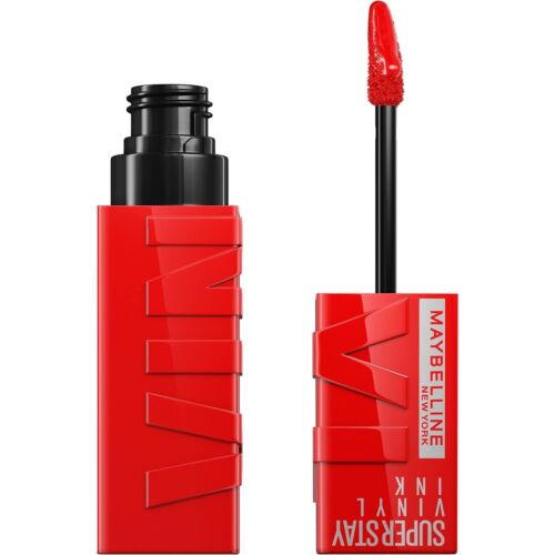 Neu Maybelline Superstay Vinyl Tinte flüssiger Lippenstift 0,14 fl. oz. rot heiß #25 - Bild 2 von 12