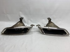 2013 - 2017 LINCOLN MKZ REAR BUMPER MUFFLER EXHAUST BEZEL Tips RIGHT LEFT PAIR