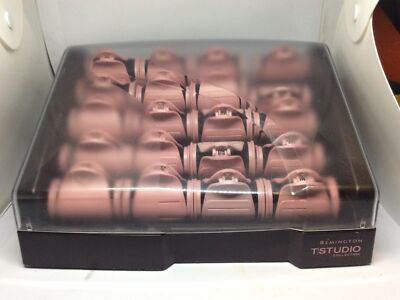Remington T/Studio Collection 20 Hot Rollers H-2050 Flocked Clip