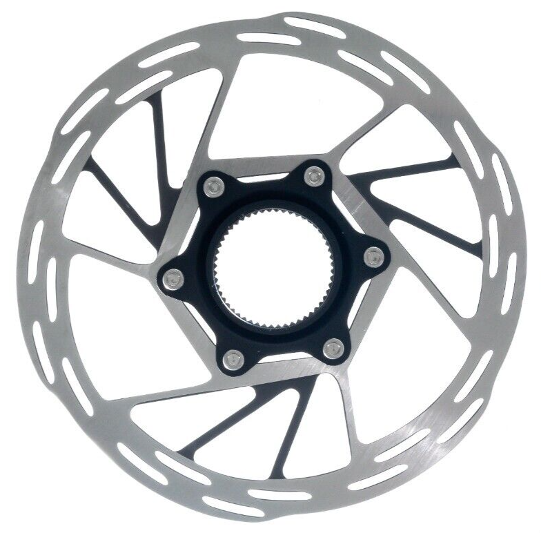 SRAM Paceline Rounded Disc Brake Rotor 160mm 6-Bolt Road Gravel Bike ...