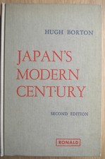 BORTON JAPAN'S MODERN CENTURY HUGH SE Asia Far East Japan Japanese HB Book 1970