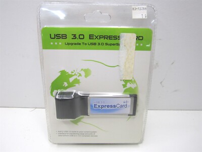USB 3.0 Super Speed 2 Port Expresscard for 512MB RAM or Higher 