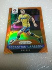 Sebastian Larsson SvFF 2016 Panini Prizm UEFA Orange Prizm #247 6/20
