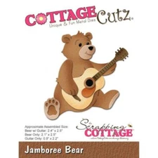 Cottage Cutz Die - Jamboree Bear S-3, NEW