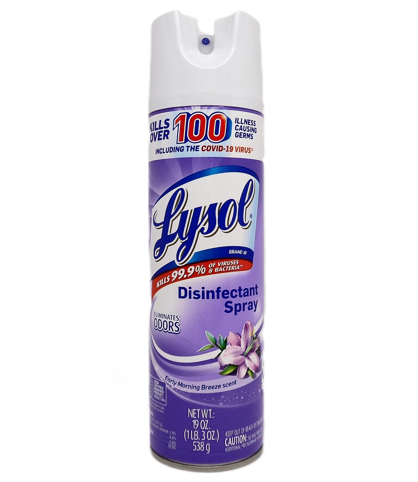 Lysol Brand III Disinfectant Spray Early Morning Breeze Scent 19 oz. eBay