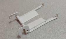 Paire clip plastique porte L R gauche droite lave-vaisselle Whirlpool ADP7572WH