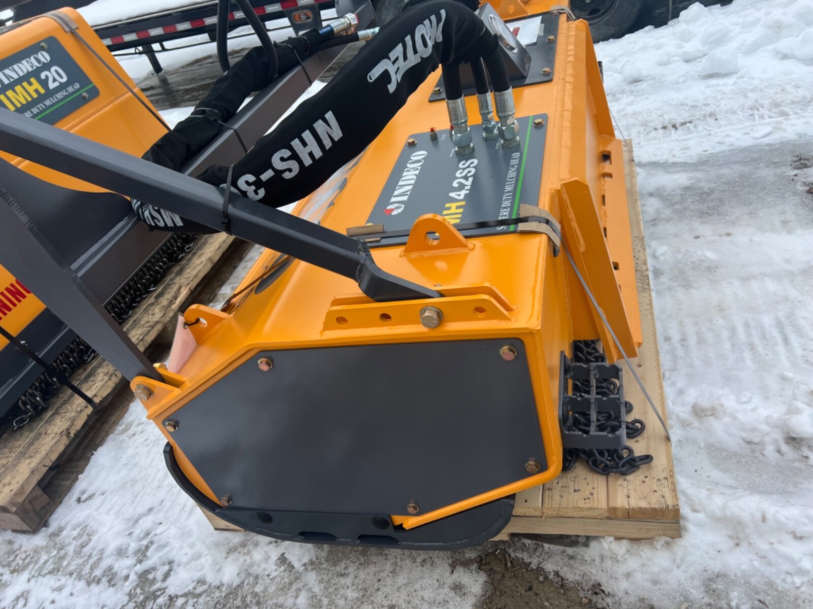 mulcher , skid steer , skid loader , forestry fecon indeco eBay