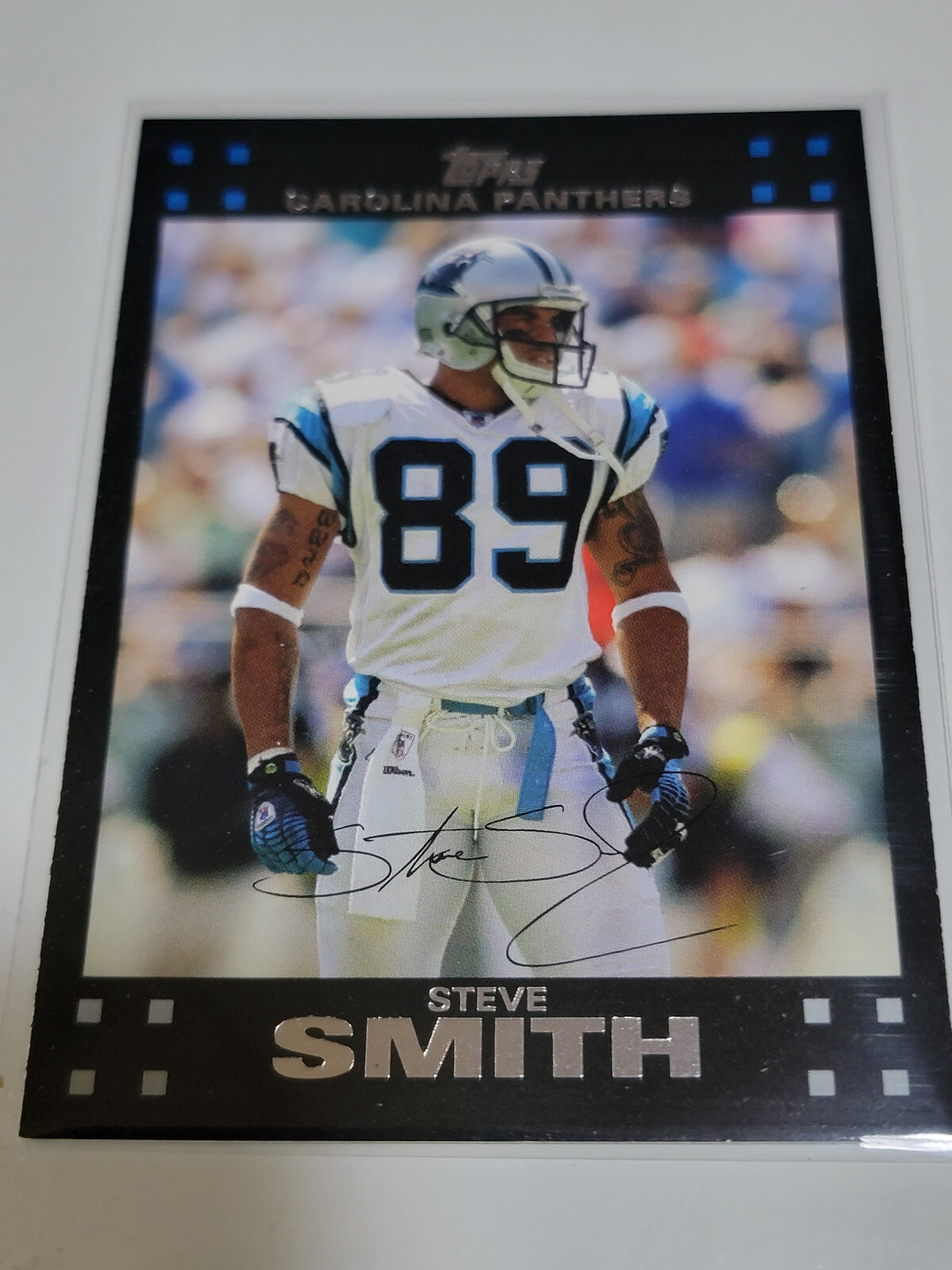STEVE SMITH 2007 Topps #126.  PANTHERS