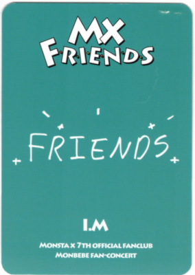 Monsta X I.M. 2023 7th Official Fanclub Monbebe Fan Concert MX
