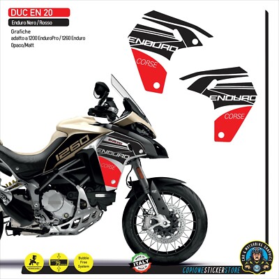 DUCATI Multistrada Enduro 1260/1200 Corse Nero EN 20