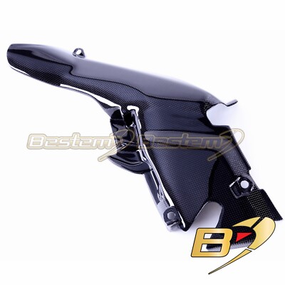 2007 2008 Yamaha R1 Exhaust Heat Shield Guard Cover Panel Fairing Carbon Fiber