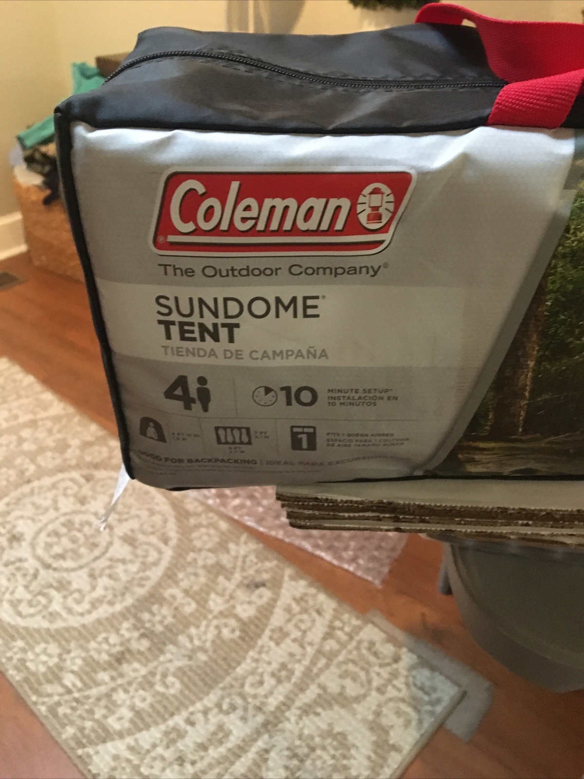 4 Person Coleman SunDome Tent Navy eBay