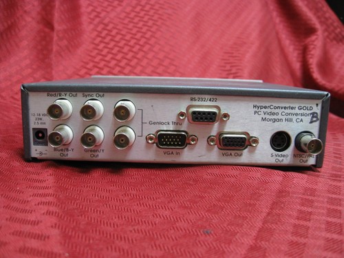 TView PRO AV FOCUS Enhancements SCAN Converter NTSC PAL no power supply - Picture 4 of 5