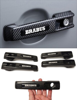 G Wagon Carbon Fiber Door Handles fit G-Class W463A G500 G550 G63 2019+