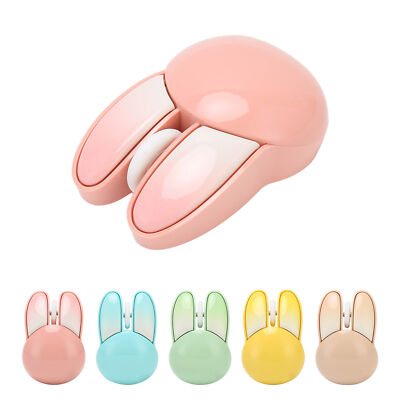 Cute Rabbit Wireless Mouse 2.4G Adjustable DPI Sensitivity 33ft Effective NEW