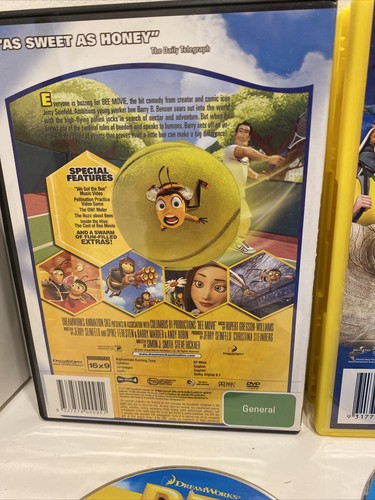 U GET BOTH BEE MOVIE & HOTEL TRANSYLVANIA 2 DISCS DVDS R4 FREE POST - Bild 3 von 11