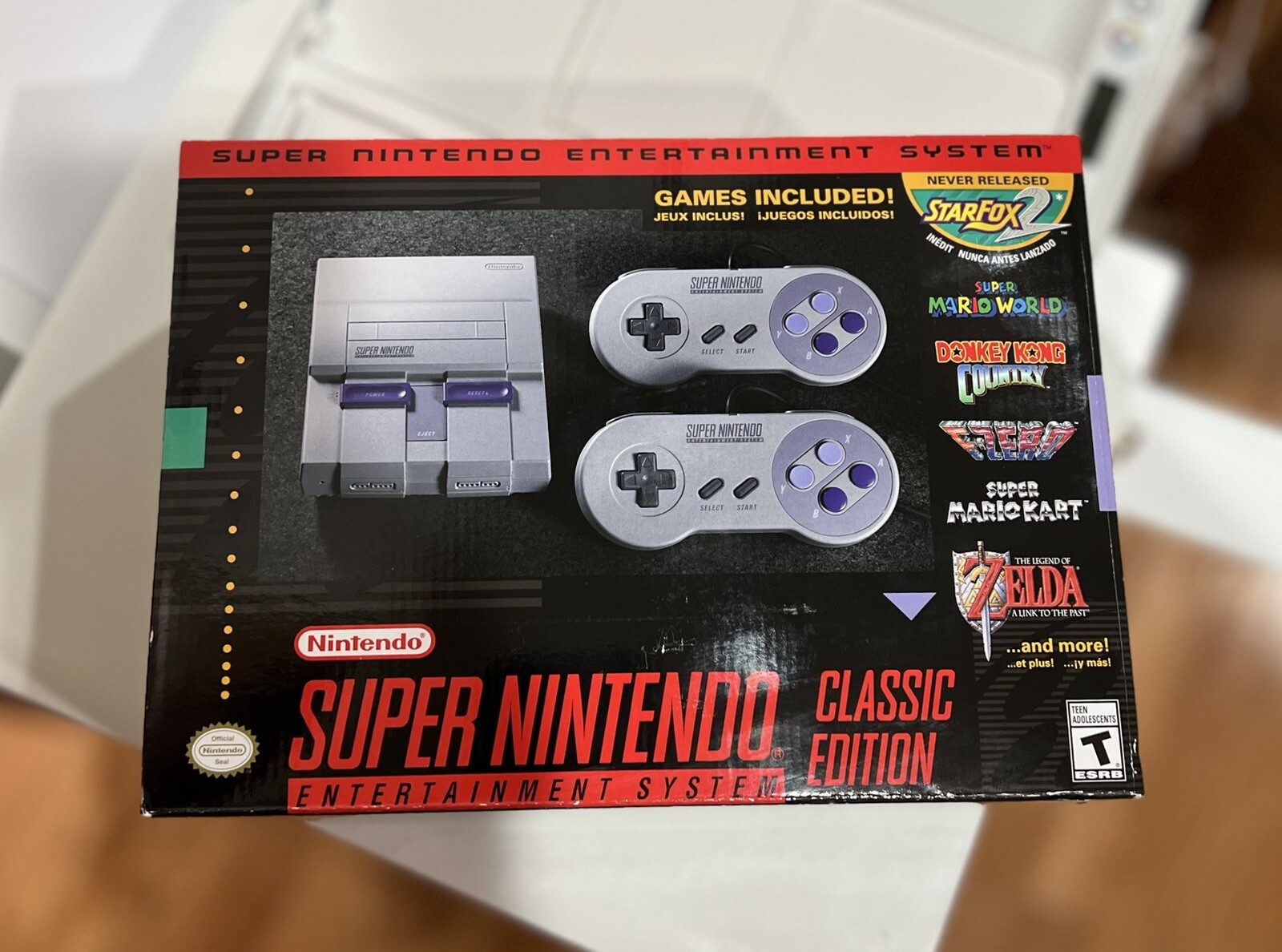 Nintendo Super NES Mini Classic Edition Control Deck - Gray 80200001007 ...