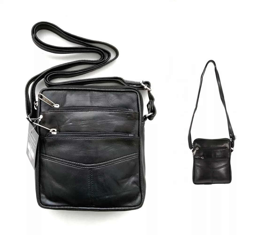 Small black leather hotsell cross body bag