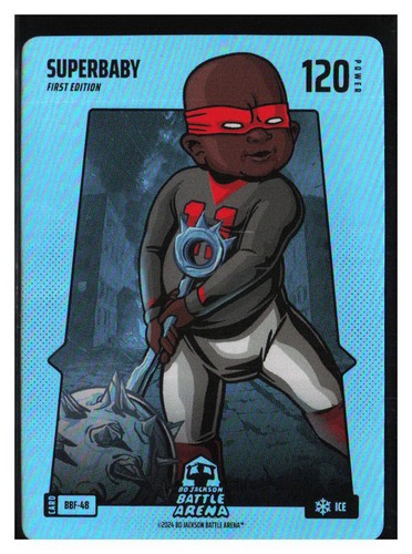 Bo Jackson Battle Arena Superbaby Rafael Devers Blue Ice Battlefoil