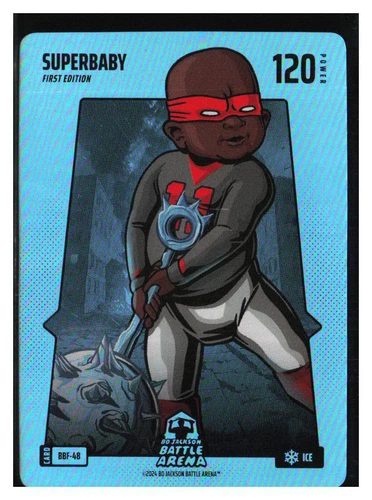 Bo Jackson Battle Arena Superbaby Rafael Devers Blue Ice Battlefoil