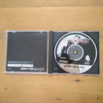 Sega Saturn Mortal Kombat Ⅱ 2 Complete Edition Acclaim 1996 Japan