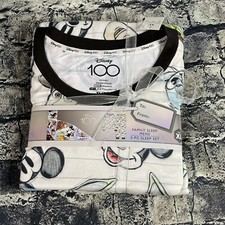 Disney Men's XL Character Mash Up 100 Years 2pc Matching Family Pajama Set