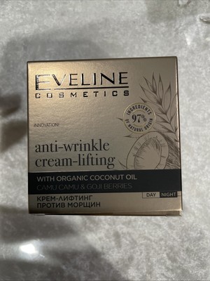NEW Eveline Innovation Anti-Wrinkle Cream-Lifting With Organic Coconut Oil
