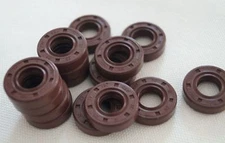 Select Size ID 16 - 20mm TC Double Lip KFM Oil Shaft Seal with Spring [M_M_S]