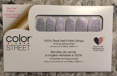 Color Street Nail Strips ~ I Want Scandi~ Purple ~ NEW Sealed ~ New Year s Eve