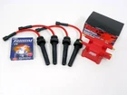 VMS 03-05 NEON SRT4 SRT 4 TURBO SPARK WIRES NGK IRIDIUM SPARK PLUGS MSD COIL RED