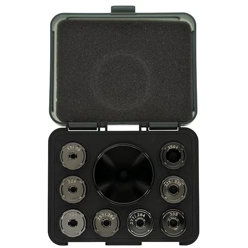 Frankford Arsenal Aluminum Powder Funnel Kit With 8 Interchangeable Nozzles Foto 2 de 4