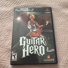 PS2 Guitar Hero (Sony PlayStation 2, 2005) CIB  Tested Authentic 
