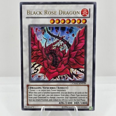 Yu-Gi-Oh Schwarzer Rosendrache CSOC-DE039 Kreuzung des Chaos MP