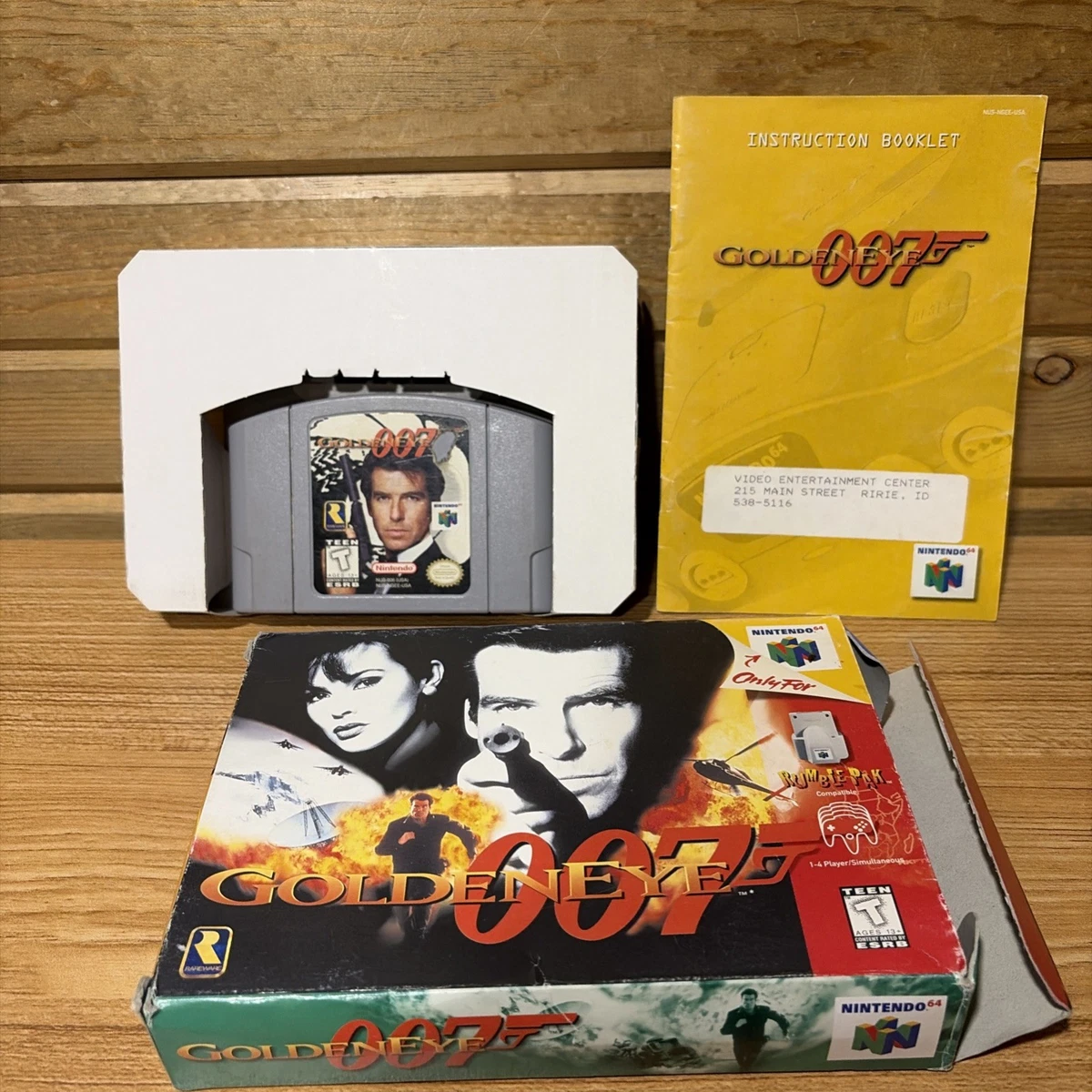 Nintendo 64 GoldenEye 007 Boxing Video Games for sale | eBay