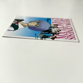 1997 Evangelion Carddass Masters Sega Saturn Promo SS5 Rei Ayanami SS8 LP Set