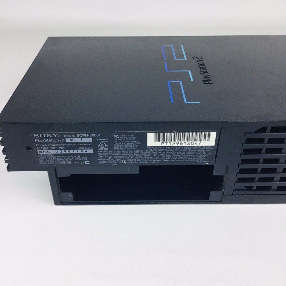 Ps2 Shell PlayStation 2 PS2 Fat SCPH-30001 Complete Replacement Shell Top Bottom ...