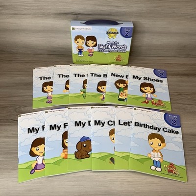 Meet the Sight Words - Level 2 - Easy Reader Books (boxed set of 12 books)