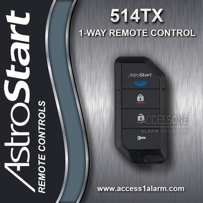 AstroStart 514-TX 1-Way 4-Button Remote Control EZSDEI7146 For DS3 DS4 RS-405