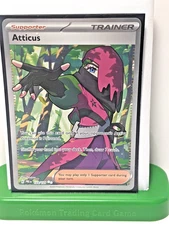 Atticus 133/131 Sv: Prismatic Evolutions Holo Full Art Trainer NM Free Shipping
