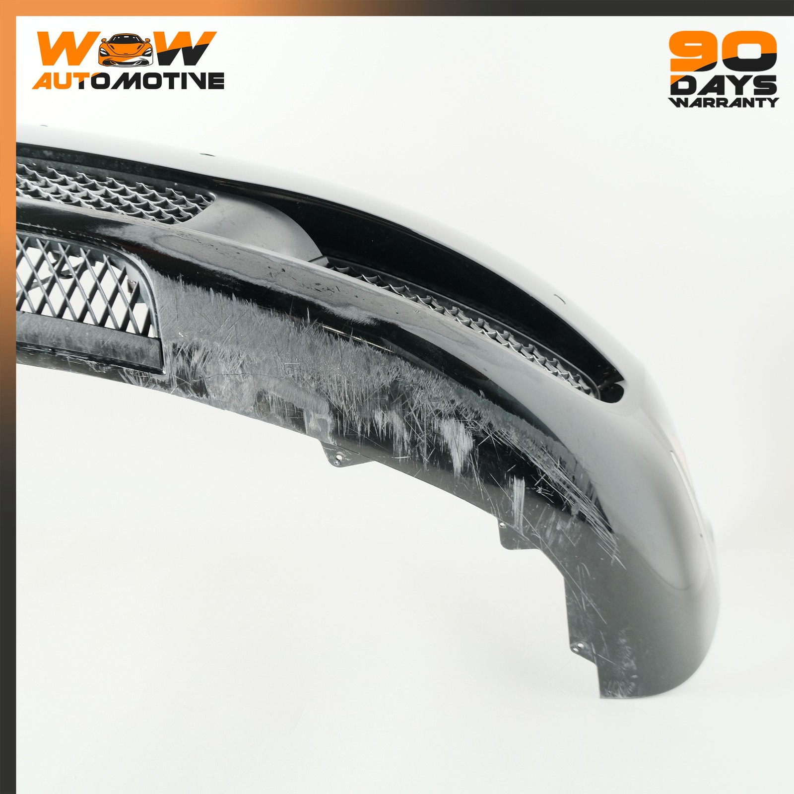06-13 BENTLEY CONTINENTAL FLYING SPUR FRONT BUMPER COVER PANEL BLACK BLUE OEM
