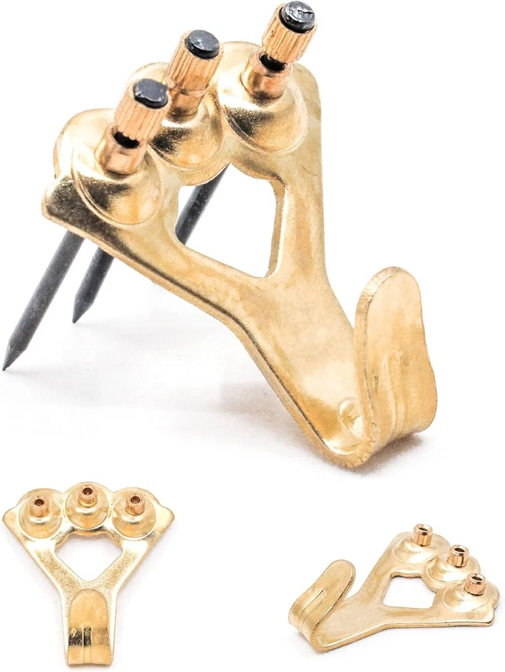 Perchas para paneles de yeso - Capacidad de 100 lb, paquete de 100 Foto 3 de 4