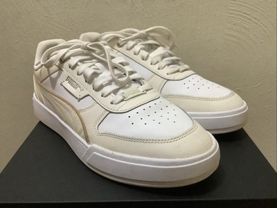 Puma Caven Dime White/Ivory/Tan/Silver (384953 17)  Men's Size 10.5