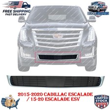 New Front Bumper Grille Chrome Trim Oem Replaces For 2015-2020 Cadillac Escalade
