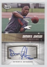 2012 SAGE Hit Auto Gold 178/250 Damaris Johnson #A86 Auto 0a6
