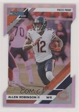 2019 Panini Donruss Press Proof Silver Die-Cut 66/75 Allen Robinson II #52 ni4