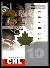 2001-02 Upper Deck Premier Collection Signatures Raffi Torres Auto New York