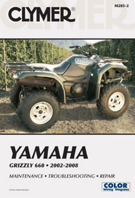 Handbuch Yamaha Grizzly 660 2002-2008 Clymer Werkstatt