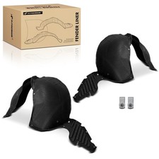 Front Fender Liners Splash Shields Set w/ Clips for 2014-2020 Sedan New PP PET