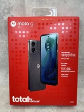 New! Total by Verizon Prepaid Motorola Moto G 5G (128GB) CDMA - 6.6” HD Display